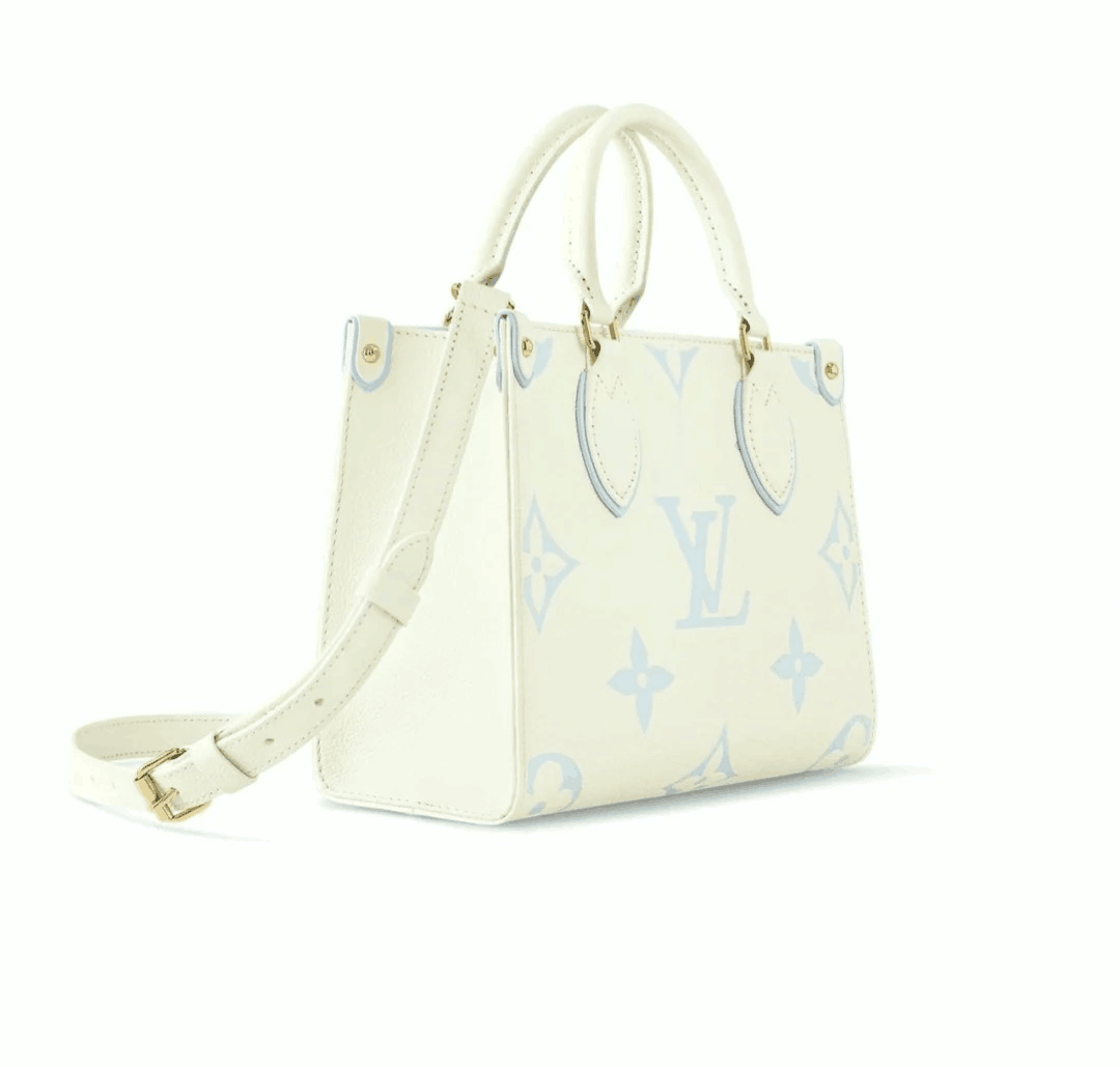 【新作！かわいいミルキーカラー♪】ルイヴィトン オンザゴー PM