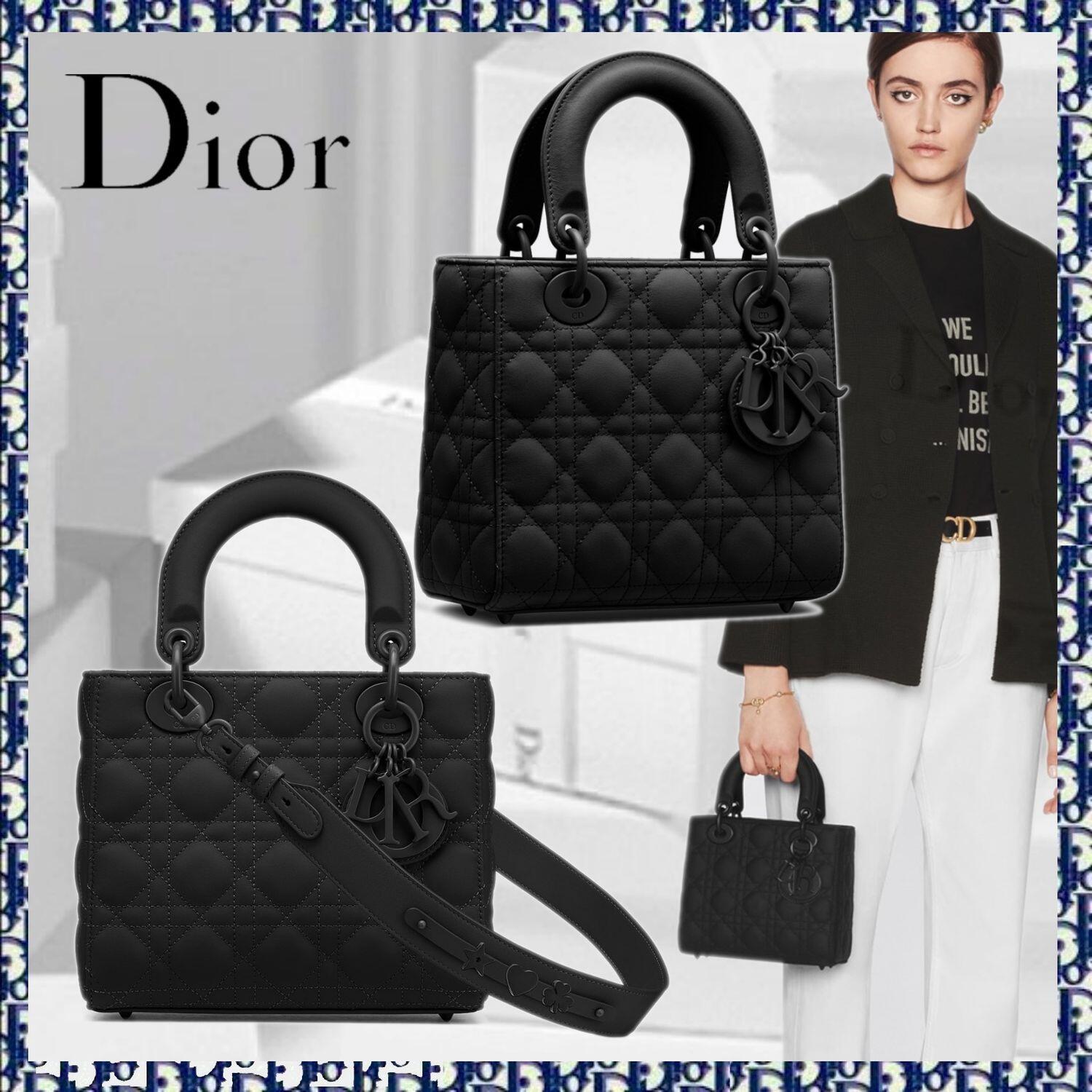 【すぐ届く】☆DIOR　ハンドバック☆LADY DIORミディアム