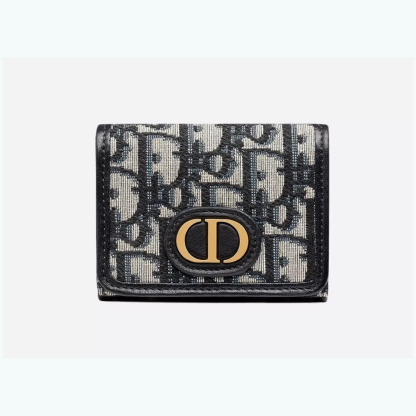 ミニ財布☆【DIOR】 30 MONTAIGNE コンパクト ウォレット