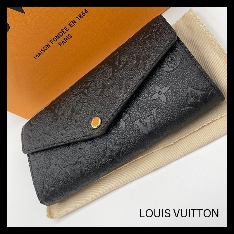 【すぐ届く】 ルイヴィトン ポルトフォイユ・サラ 長財布