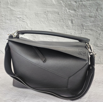 ★送料・関税込★LOEWE★ロエベ ロゴ ラージ パズルバッグ★BK