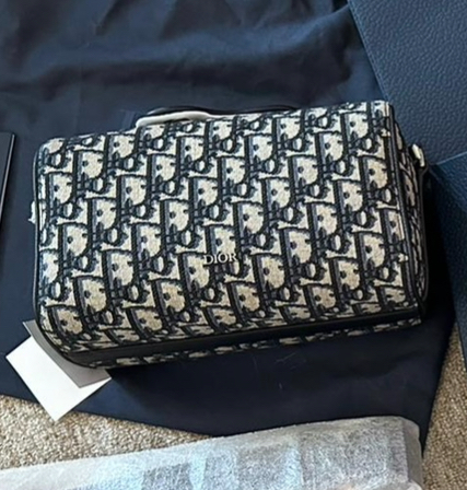 Dior LINGOT 22 バッグ　ディオール オブリーク ジャカード