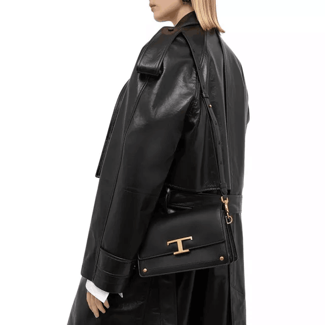 [TOD'S]タイムレス ミニレザーベルトバッグ