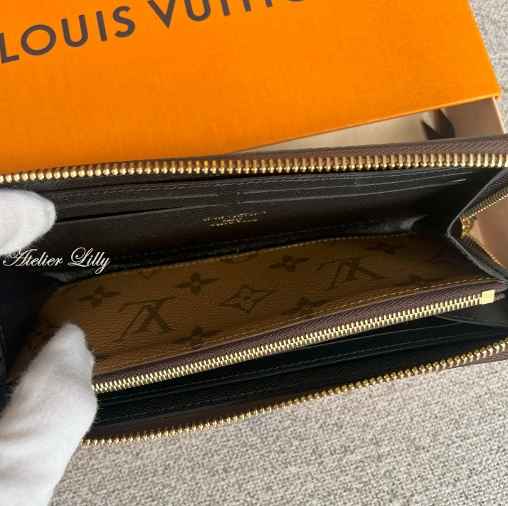 【LOUIS VUITTON】シンプル薄型モデル☆人気 クレマンス 長財布