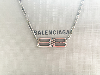 【BALENCIAGA/バレンシアガ】大人気◇BB ICON ネックレス