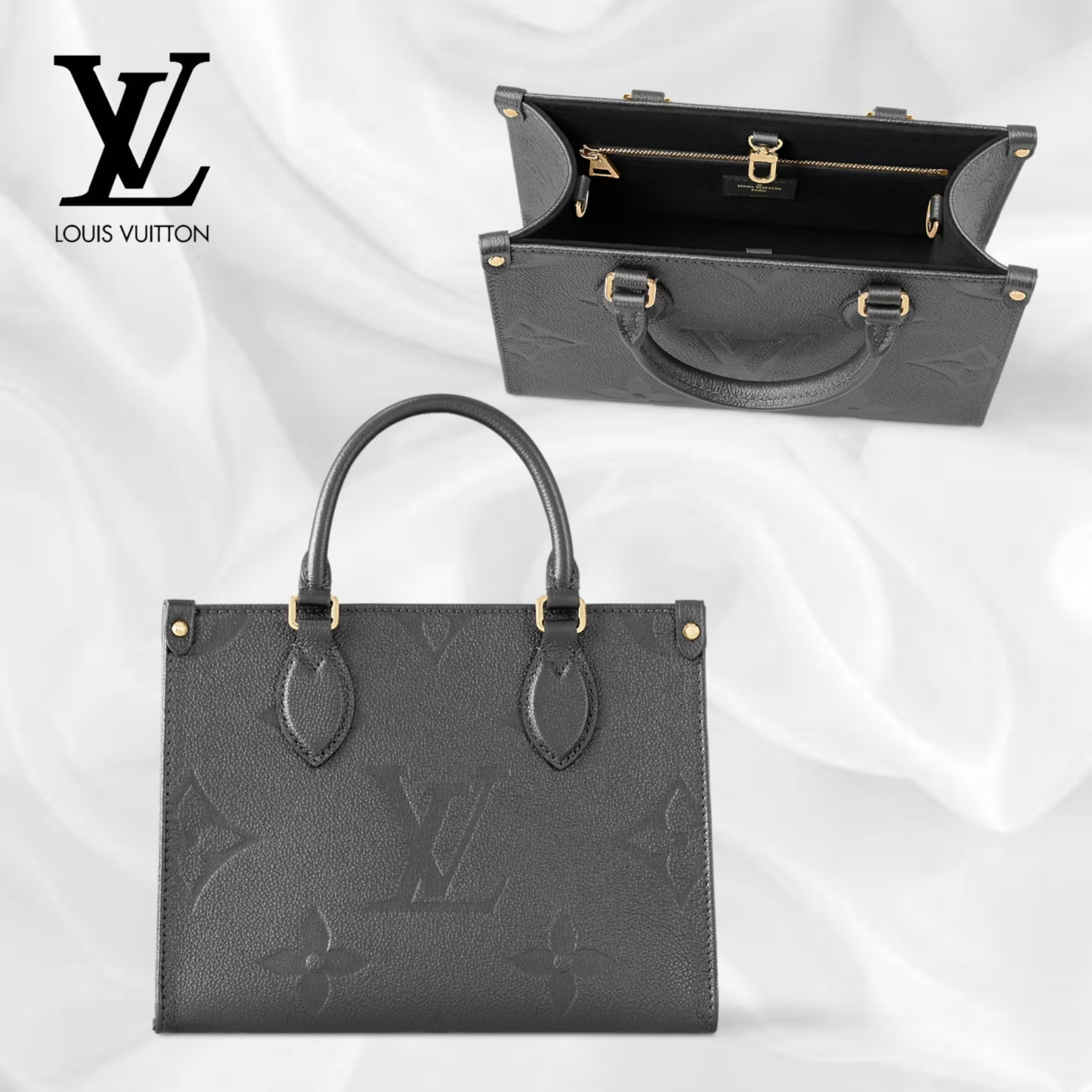 【肩掛けも叶う2way仕様！】ルイヴィトン トートバッグ M12886