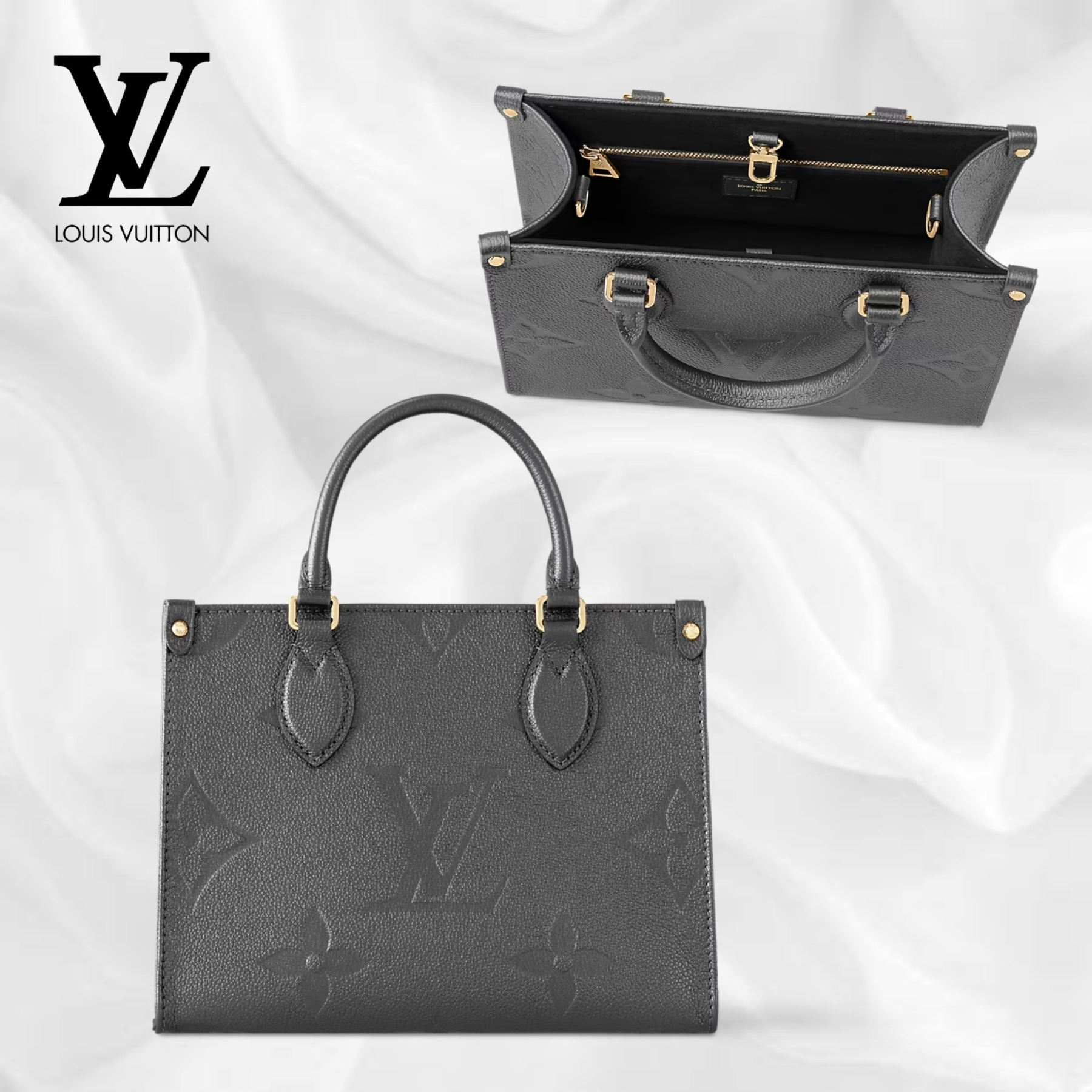 【肩掛けも叶う2way仕様！】ルイヴィトン トートバッグ M12886