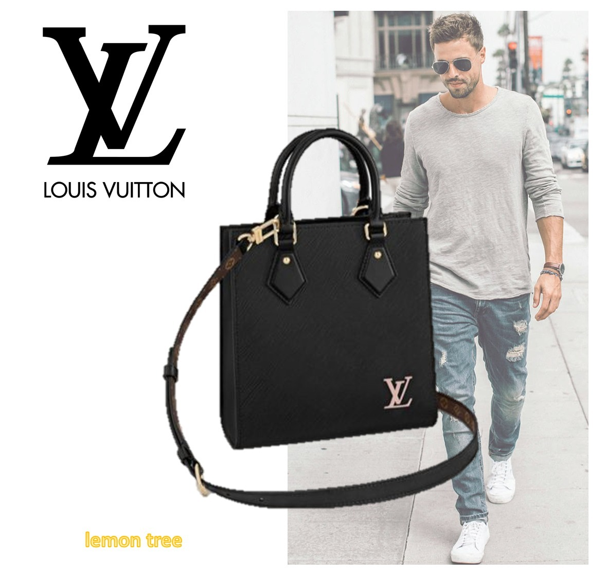Louis Vuitton ショルダーバッグ サックプラ BB M20958