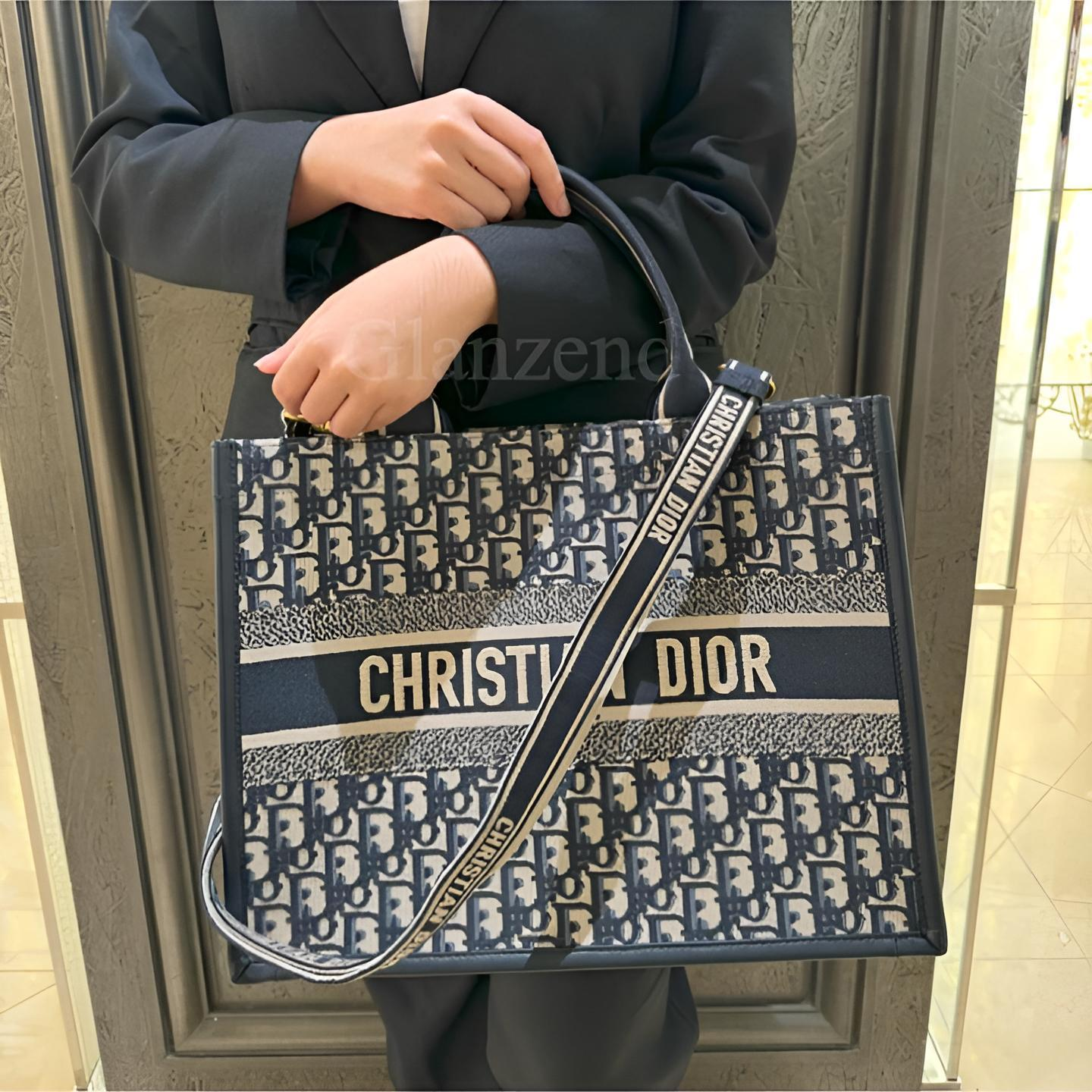 ★圧倒的な存在感★【Dior】オブリーク ミディアム トートバッグ
