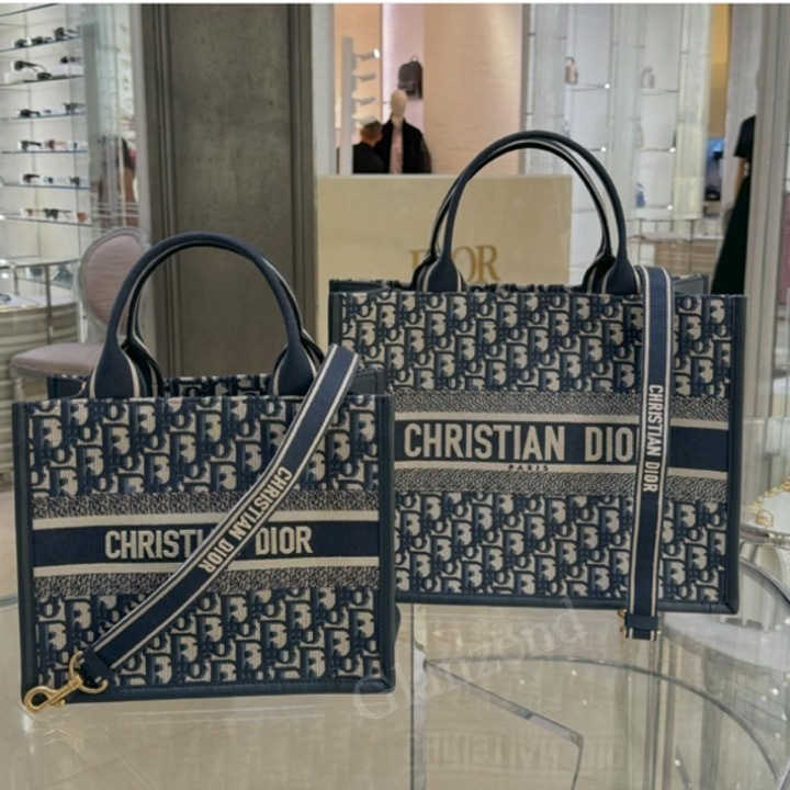 ★圧倒的な存在感★【Dior】オブリーク ミディアム トートバッグ