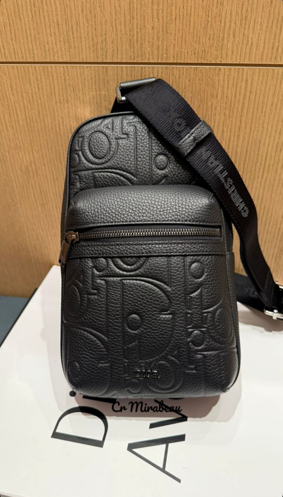 【お洒落メンズ必見☆】Dior Rider 2.0 スリングバッグ