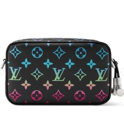 【カラフルグラデ モノグラム/黒】Louis Vuitton TROCADERO WW