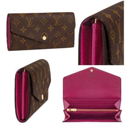 国内即発 LV 大人気 ポルトフォイユサラ 長財布 モノグラム 牛革