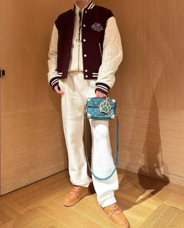 【平野紫耀愛用 /肉球チャーム】Louis Vuitton トランクバッグ