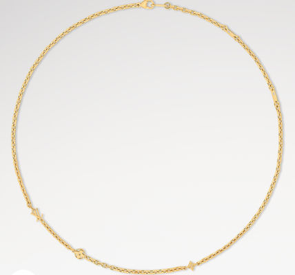 【ルイヴィトン】チェーン・LV ユアーズ ネックレス シンプル