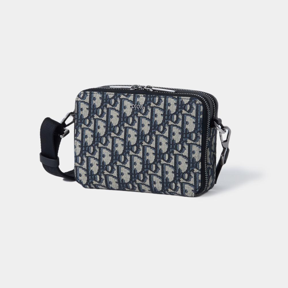 【ディオール】オブリークジャカード ショルダーバッグ 国内直営