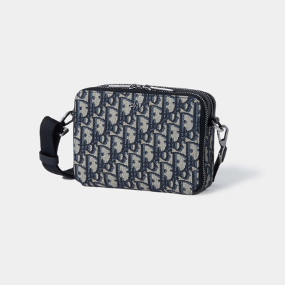 【ディオール】オブリークジャカード ショルダーバッグ 国内直営