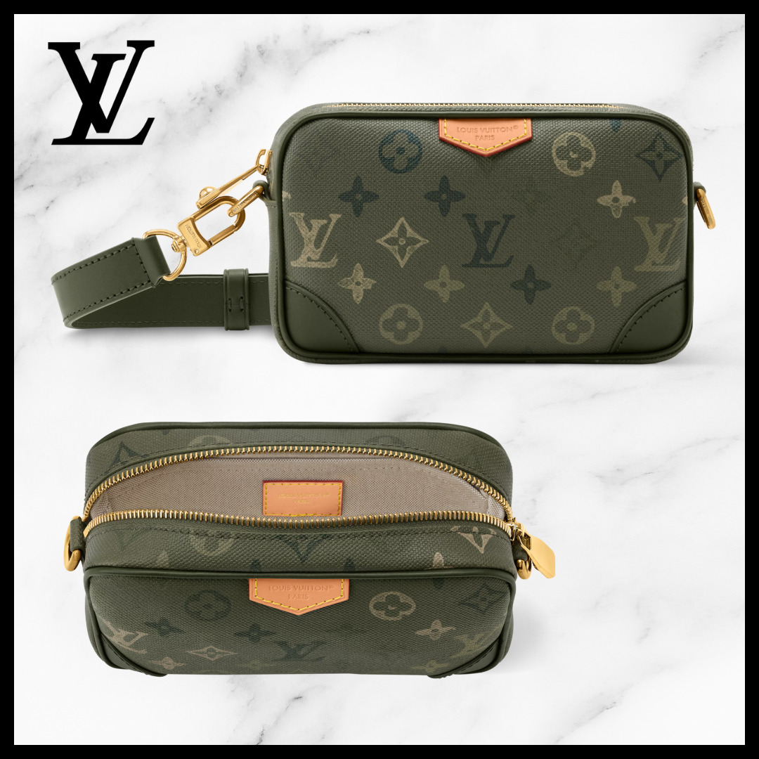 【洗練カーキ♪】ルイヴィトン ウェアラブル ショルダーバッグ