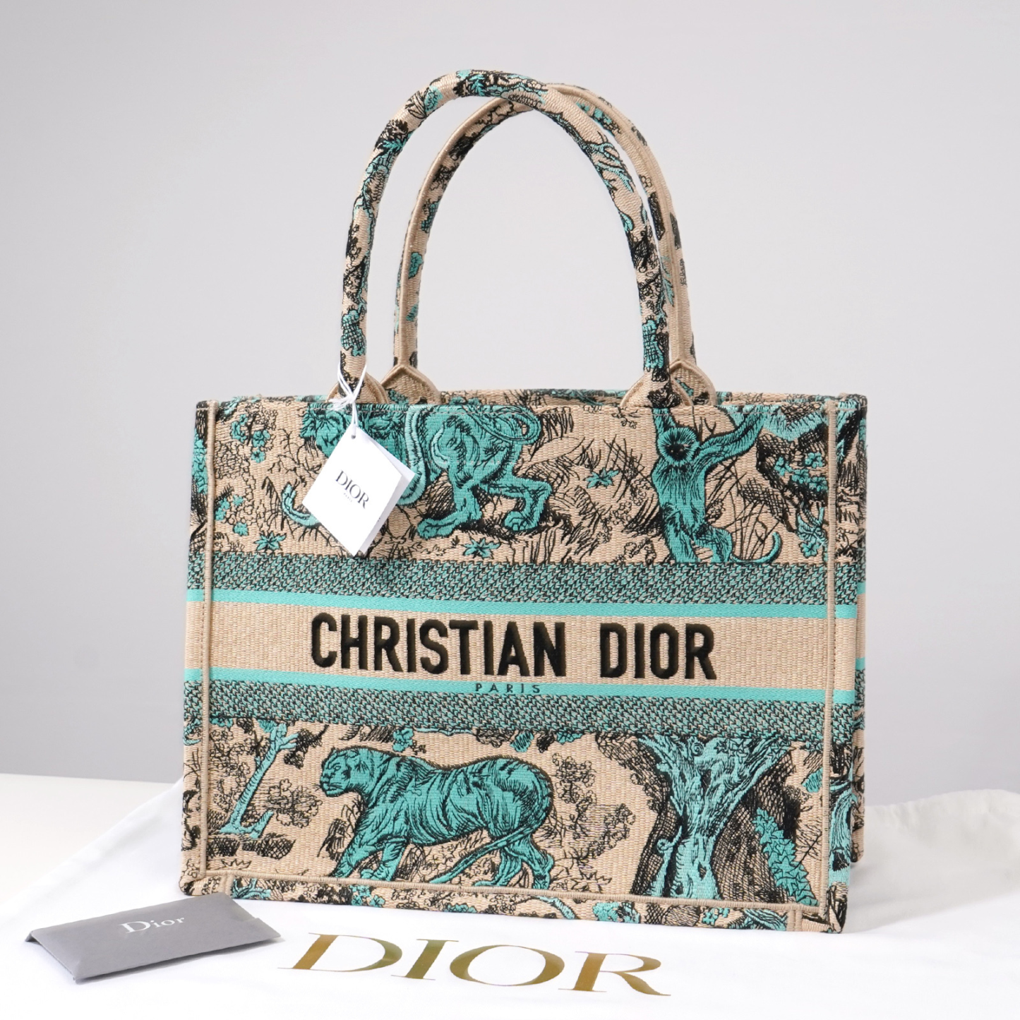 Dior ディオール ブックトート バッグ ミディアム M1296ZEGO