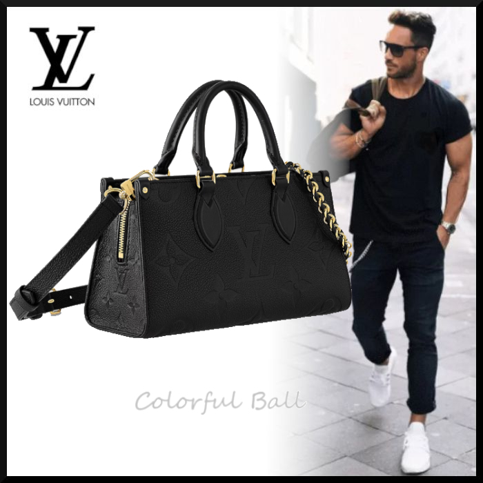 【安心国内】Louis Vuitton　オンザゴー EW　ハンドバッグ