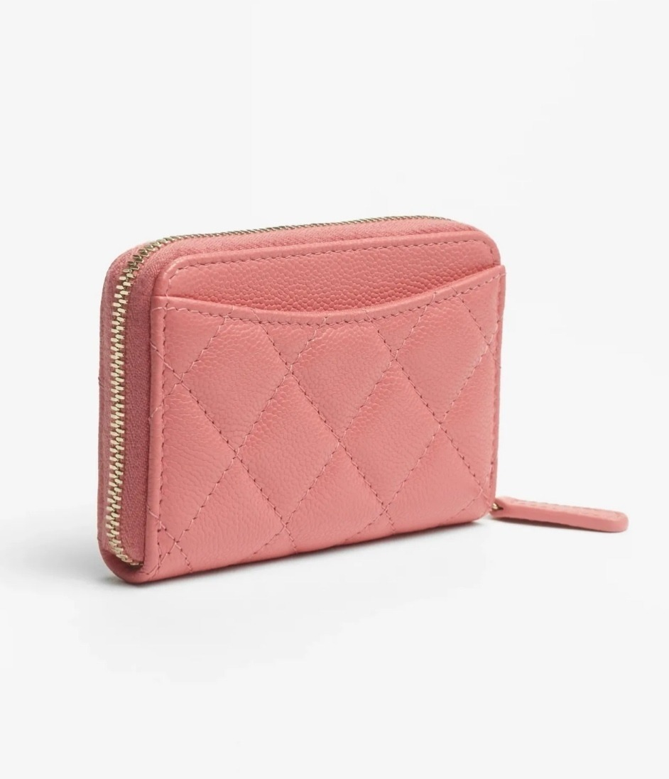 【定番&大人気♪】CHANEL ジップコインパース 折りたたみ財布