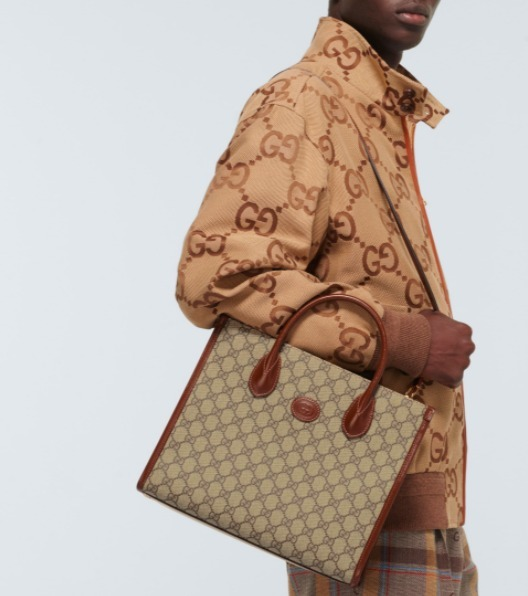 最新★GUCCI GGスプリーム スモール トートバッグ