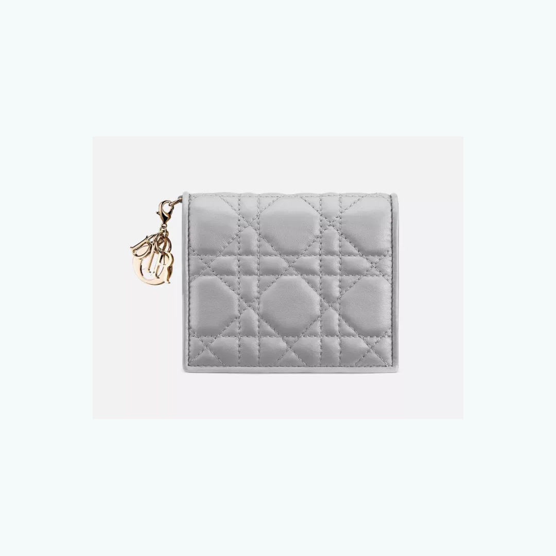 安心追跡付 直営店買付 Dior ミニ レディ ディオール ウォレット