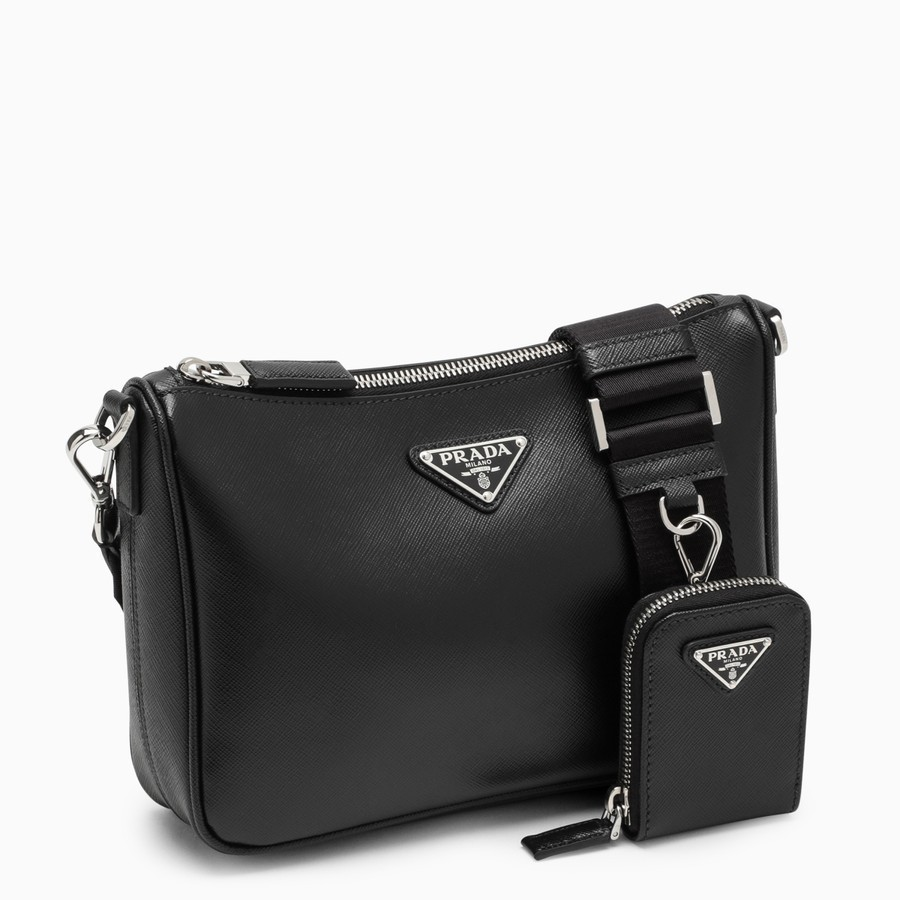 PRADA サフィアーノレザー ショルダーバッグ