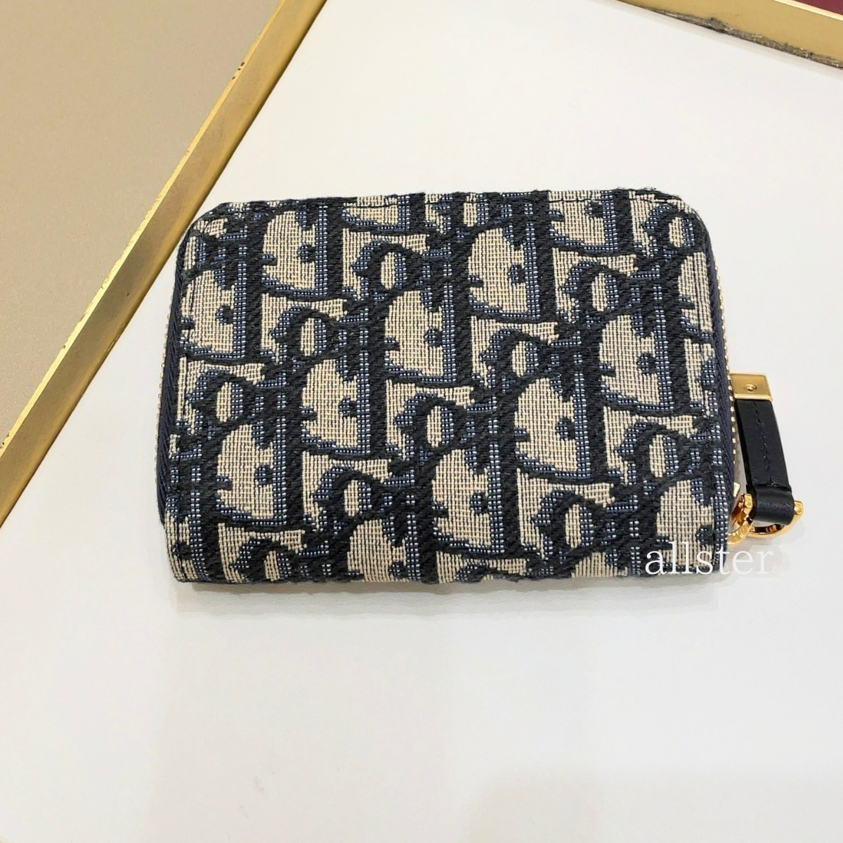 【DIOR】ディオール オブリーク ラウンドジップ コインケース