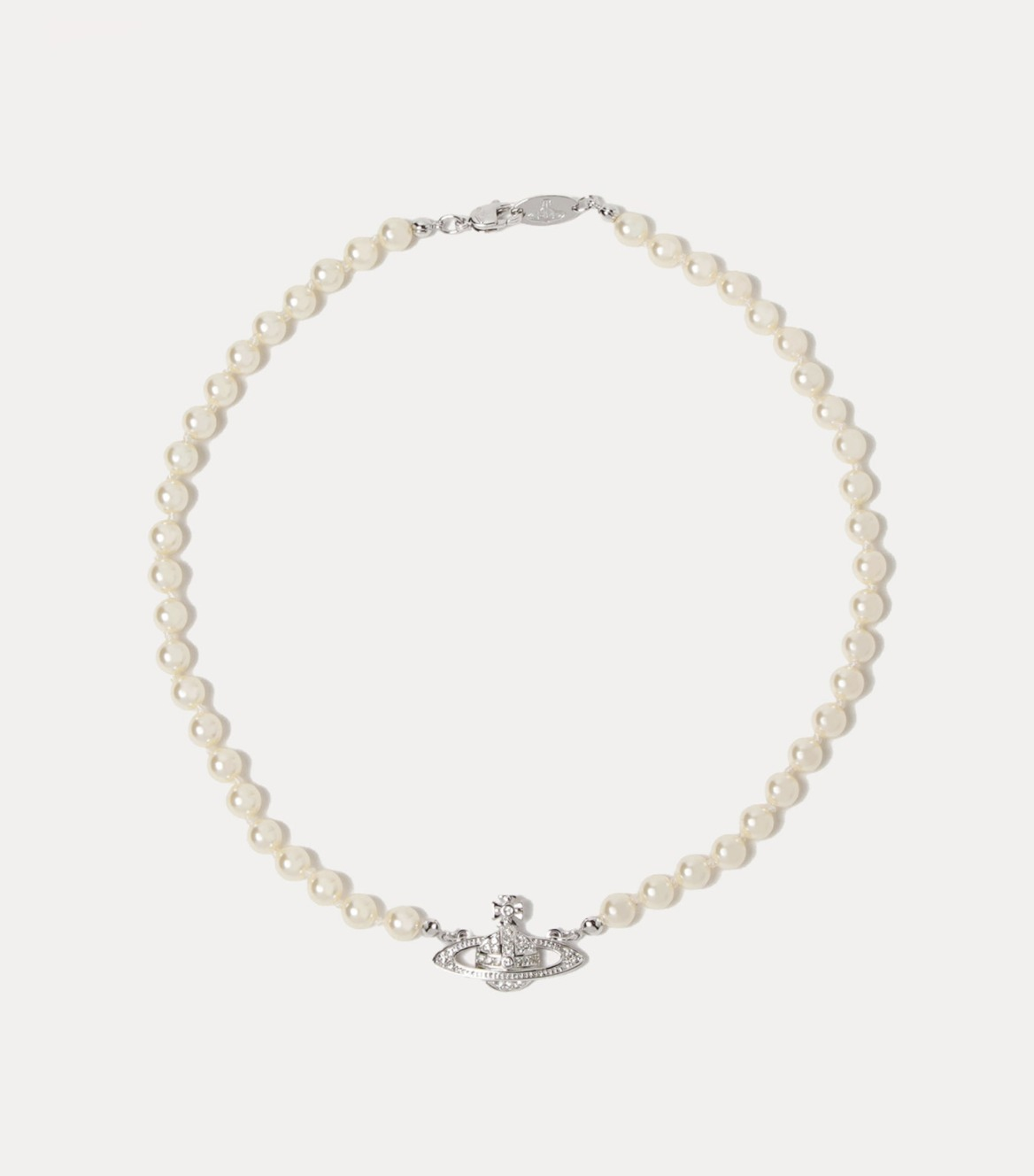 新作★vivienne westwood★MINI BAS RELIEF パールチョーカー