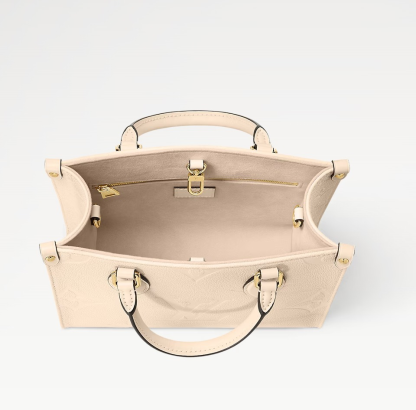 使いやすいサイズ♪ Louis Vuitton オンザゴー PM 3色