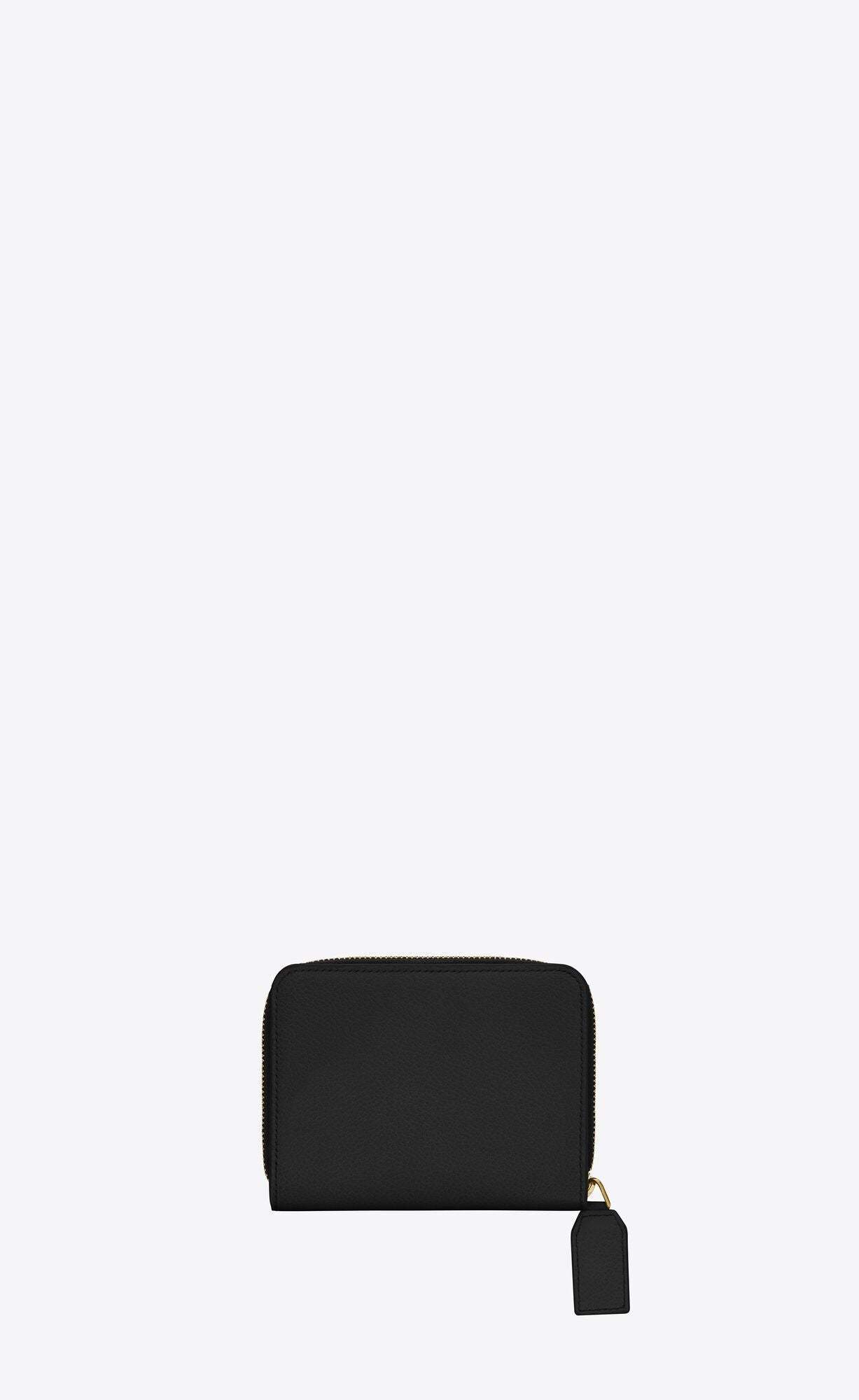 グレインレザーRIVE GAUCHE小さなジップ財布