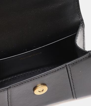 関税負担なし☆BALENCIAGA HOURGLASS ミニ TOP HANDLE バッグ