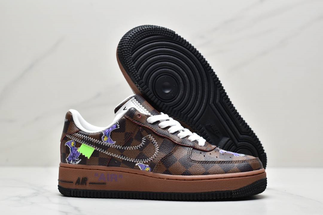 【新商品発売】【今年の新商品】Nike’s Louis Vuitton Air Force 1Xナイキエアフォース1 【本物保証】【代金引換】