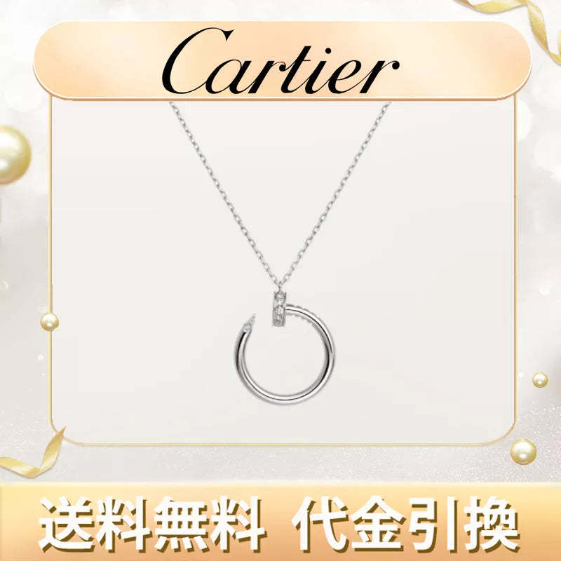 JUSTE UN CLOU NECKLACE ジュスト アン クル ネックレス       イエローゴールド、ダイヤモンド