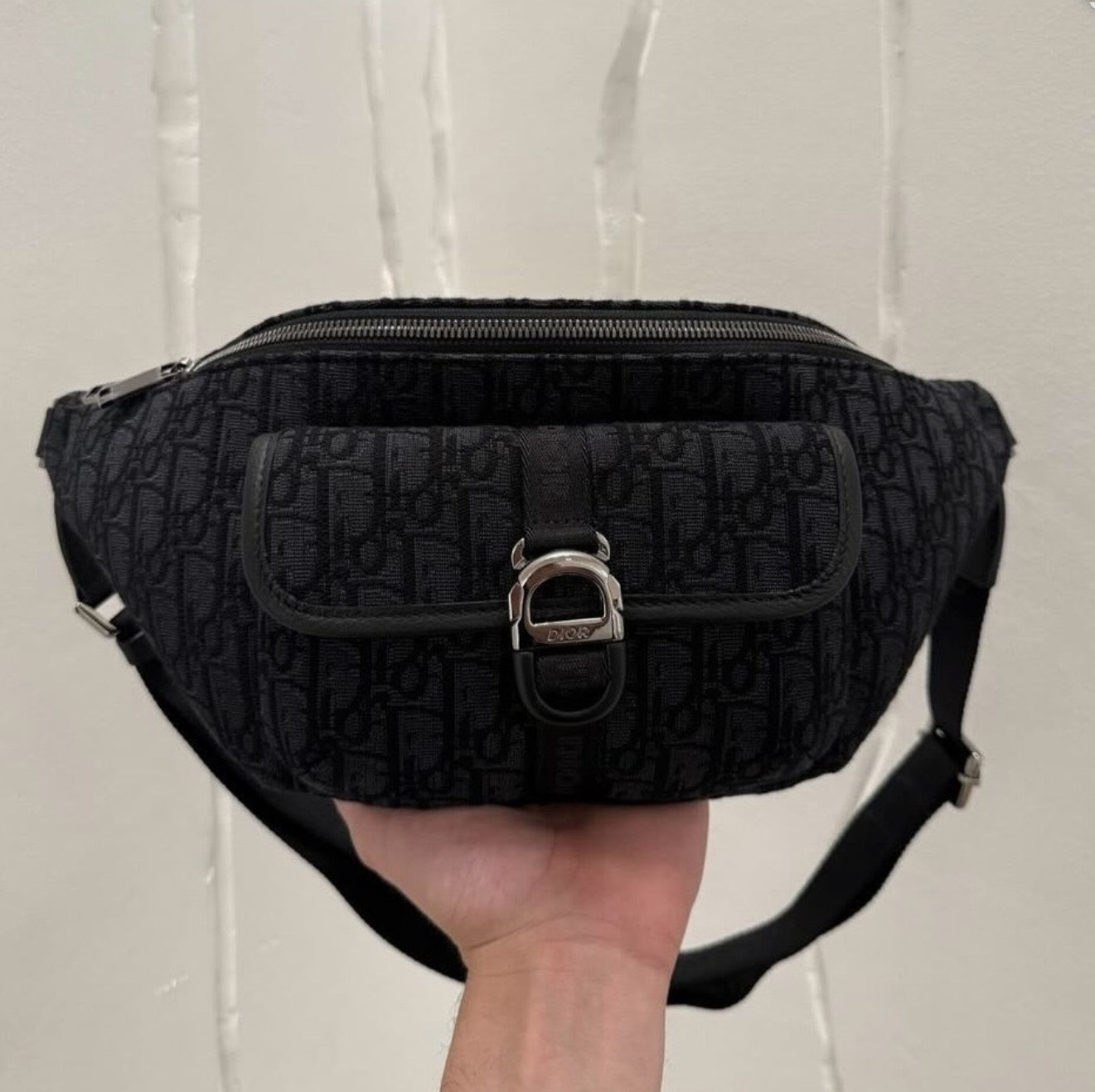 【新作☆】 Dior 8 ベルトバッグ　ブラック