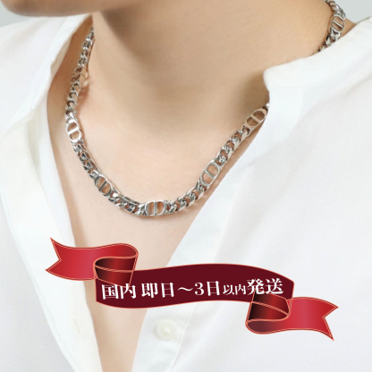 すぐ届く！DIOR CD Icon チェーンリンク ネックレス 人気