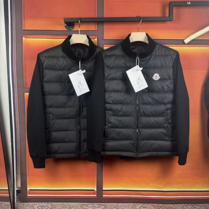 【MONCLER】ダウンパディング入り カーディガン