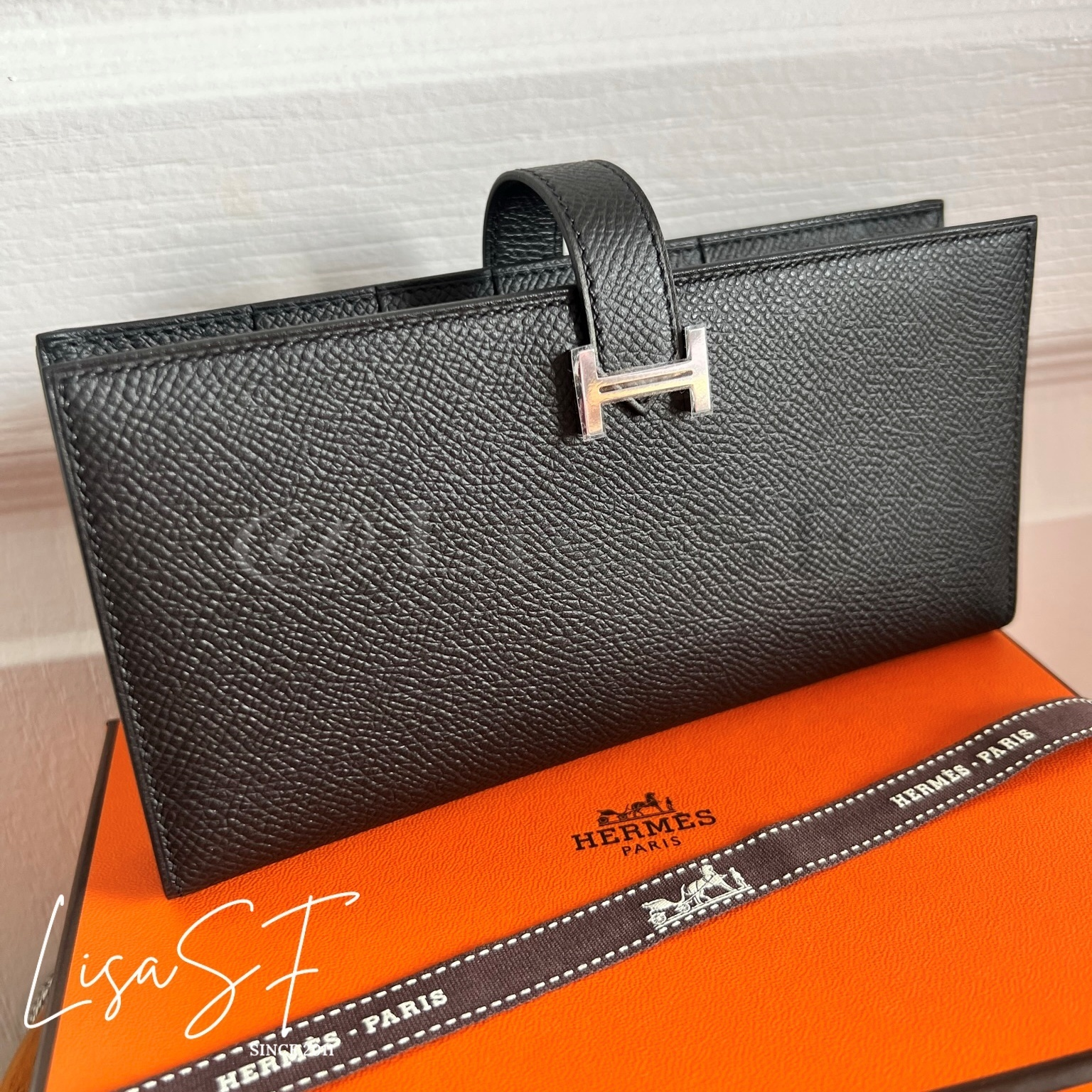 【在庫あり】HERMES★ Bearn Soufflet ベアンスフレ 長財布