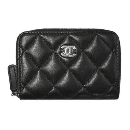 すぐ届く！CHANELクラシックジップコインパース☆素材金具各種