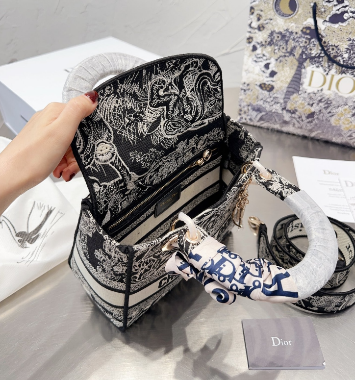 LADY D-LITE ミディアムバッグ