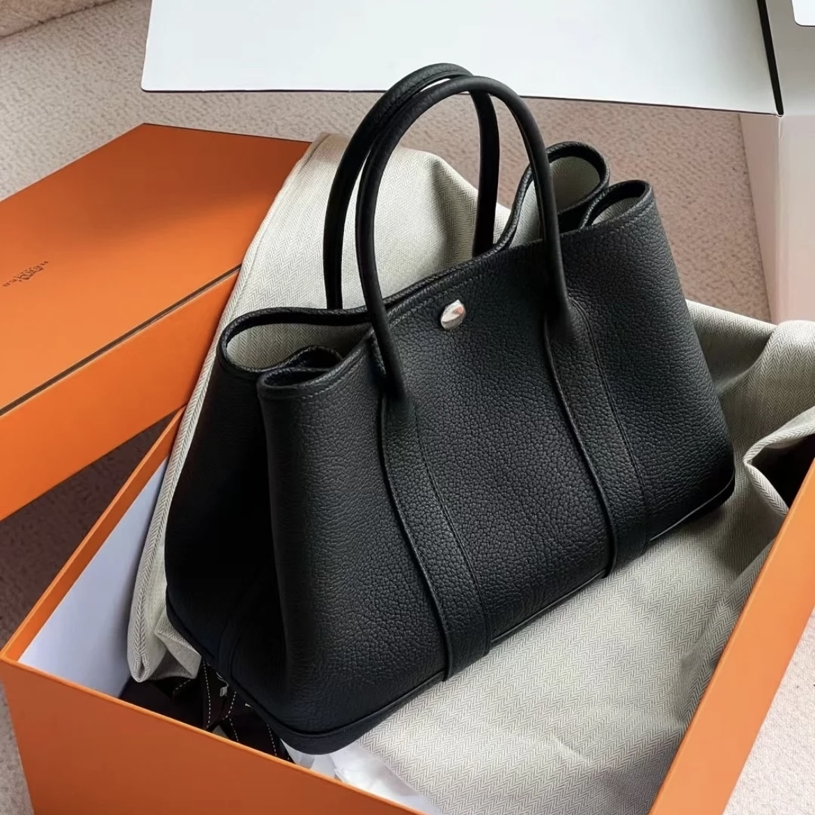 【上品カジュアル】HERMES ガーデンパーティー30 TPM トート