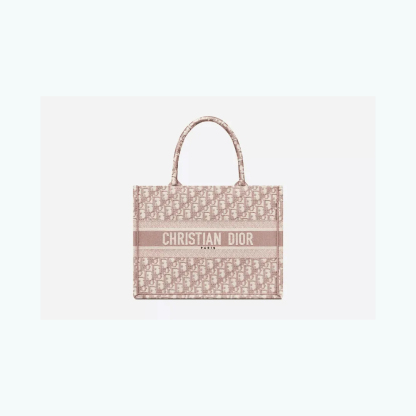 【新作★即納！】 DIOR BOOK TOTE トートバッグ ピンク 関税込