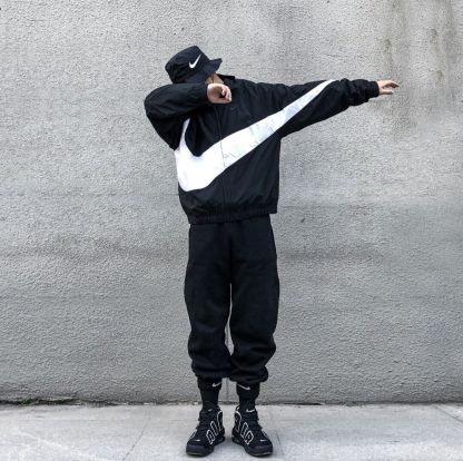 【七夕のプレゼント】权志龙同款--ナイキエアモア復刻オリジナルOG白黒配色