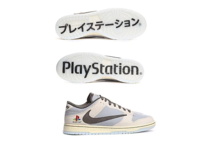 【海外スタッフより直送・正規品保証！日本未発売モデル】Travis Scott x PlayStation x Nike Dunk Low【送料無料 代金引換】