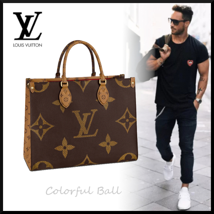 【メンズに大人気】Louis Vuitton　オンザゴー MM　トートバッグ