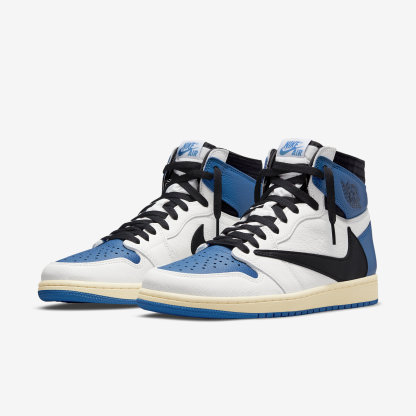 Nike × Travis Scott × Fragment Air Jordan 1 High コラボ