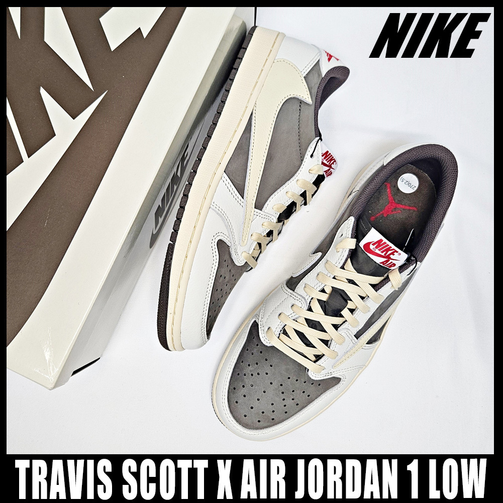 ◆男女共用◆NIKE◆TRAVIS SCOTT X AIR JORDAN 1 LOW◆送料無料