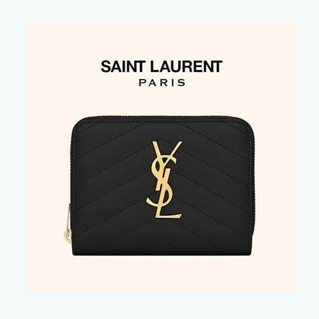 Saint Laurent モノグラム 二つ折り財布.(63955511)