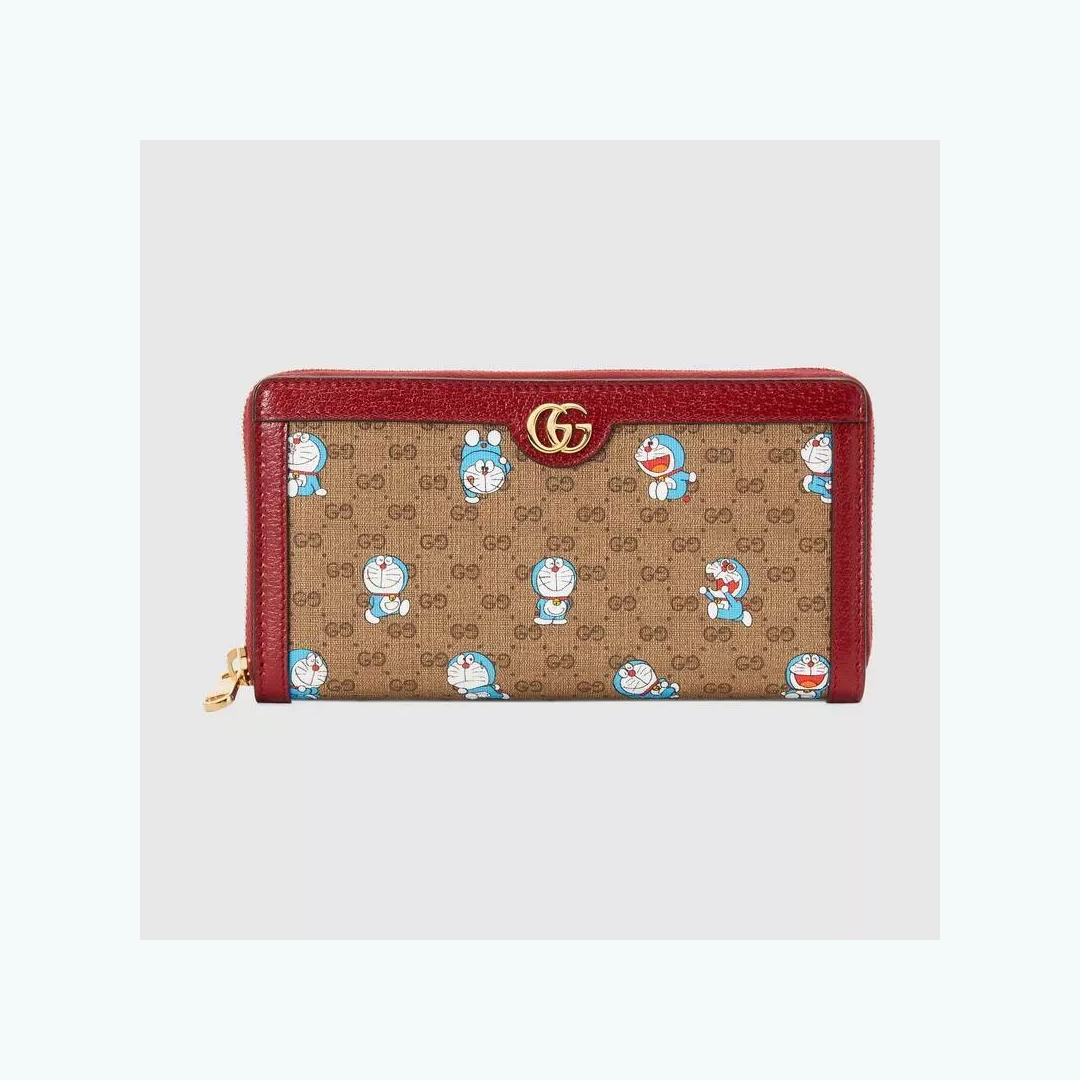 DORAEMON X GUCCI ジップアラウンドウォレット